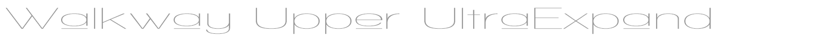 Walkway font preview